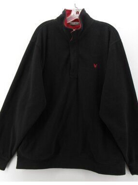 Lyle & Scott Sweatshirt Large Golf Fleece 1/4 Zip Pullover Outdoor